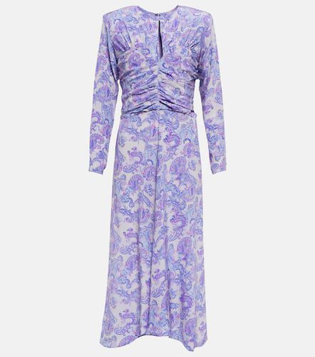 Telima paisley silk midi dress - Isabel Marant - Modalova