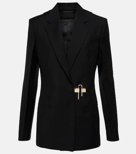 Cutout wool and mohair blazer - Givenchy - Modalova