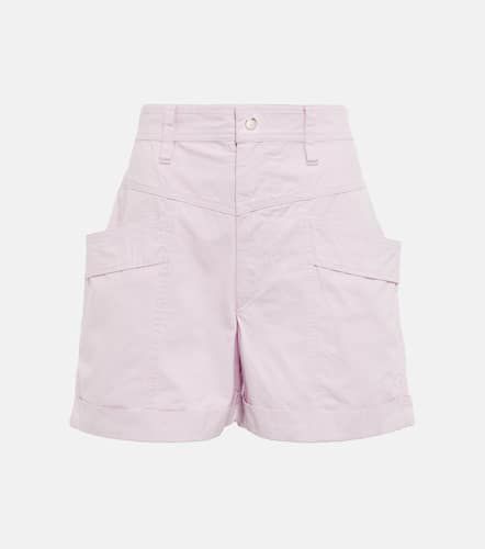 Shorts Rachel a vita alta in cotone - Marant Etoile - Modalova