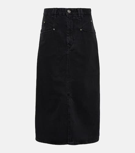 Dipoma denim midi skirt - Isabel Marant - Modalova