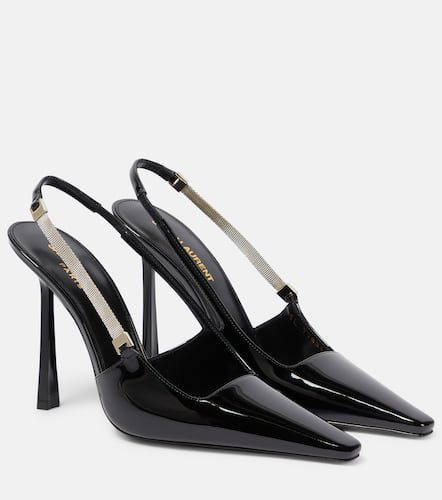 Pumps slingback Blake 110 in vernice - Saint Laurent - Modalova