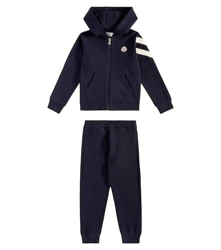 Set aus Kapuzenjacke und Jogginghose - Moncler Enfant - Modalova