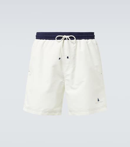 Brunello Cucinelli Logo swim trunks - Brunello Cucinelli - Modalova