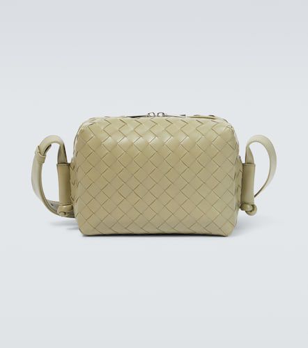 Bolso cruzado Loop de piel intrecciato - Bottega Veneta - Modalova