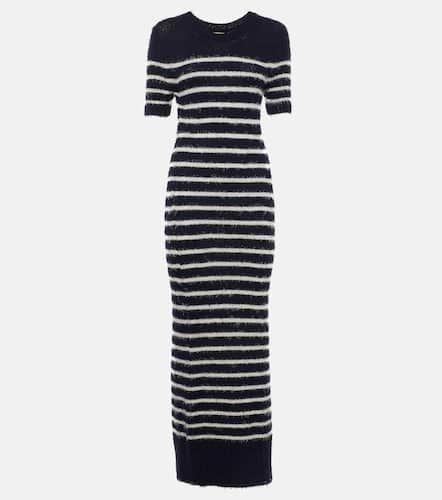 Helen striped silk and cashmere midi dress - Khaite - Modalova