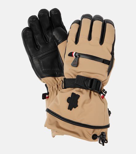 Moncler Handschuhe mit Leder - Moncler - Modalova