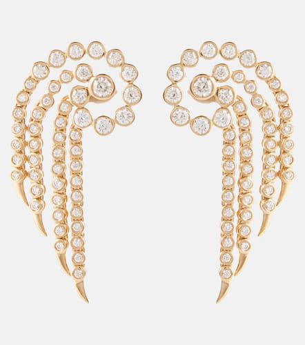 Sparkler 14kt earrings with diamonds - Ondyn - Modalova