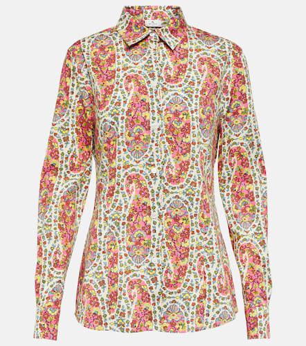 Etro Camisa de algodón con paisley - Etro - Modalova