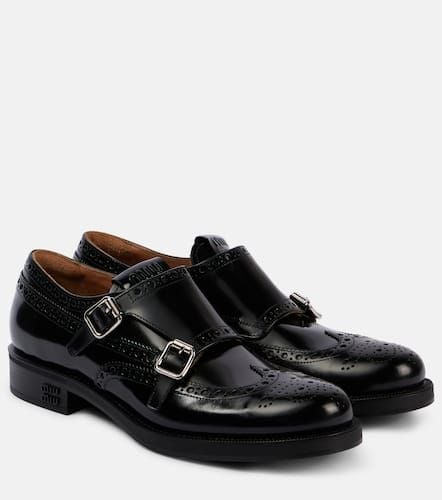 X Church's Monkstrap-Schuhe aus Leder - Miu Miu - Modalova