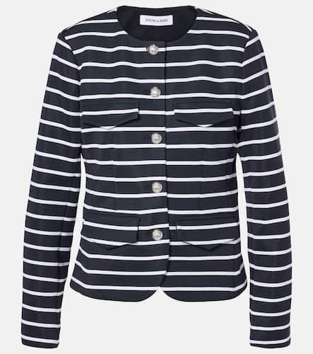 Chaqueta Kensington de punto a rayas - Veronica Beard - Modalova