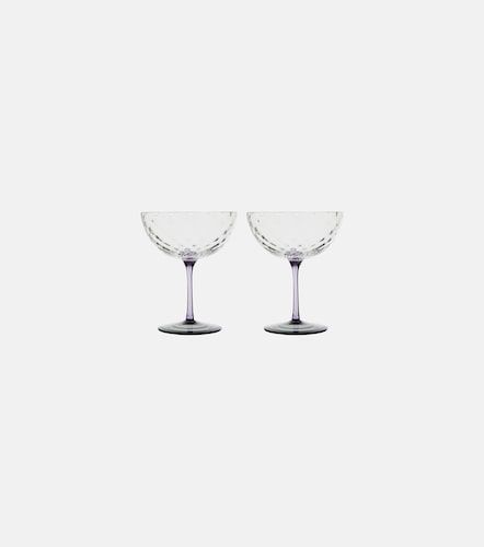Set de 2 copas de champán de vidrio - NasonMoretti - Modalova