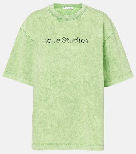 Camiseta Exford Face de algodón - Acne Studios - Modalova