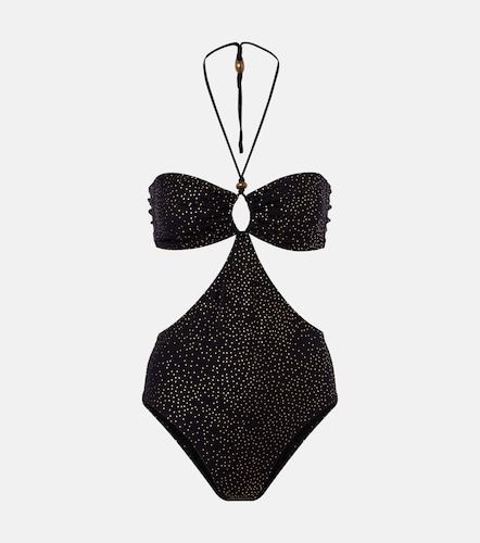 Idoya polka-dot cutout swimsuit - Isabel Marant - Modalova
