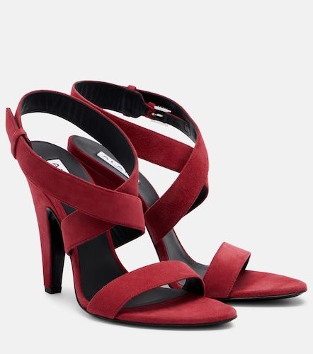 Alaïa Sandali slingback Cone in suede - Alaia - Modalova