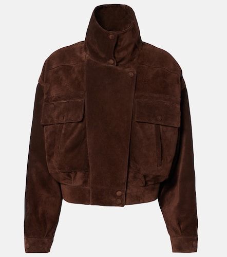 Saint Laurent Suede jacket - Saint Laurent - Modalova