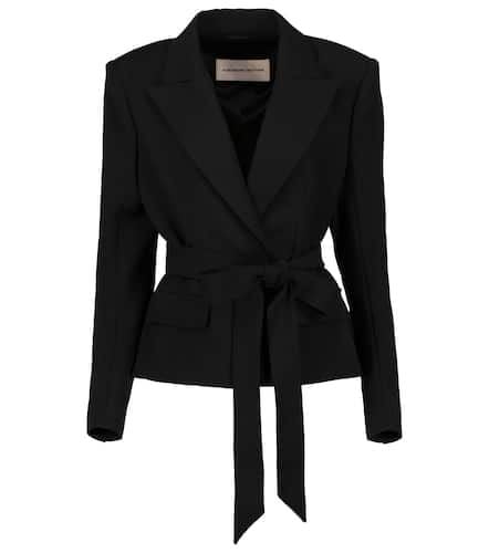 Belted crÃªpe blazer - Alexandre Vauthier - Modalova