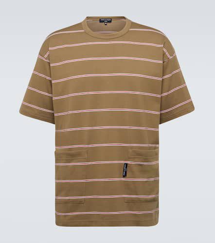 Comme des GarÃ§ons Striped cotton T-shirt - Comme des Garcons Homme - Modalova