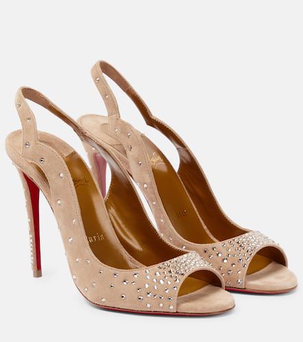 Nudes Degrachick suede sandals - Christian Louboutin - Modalova