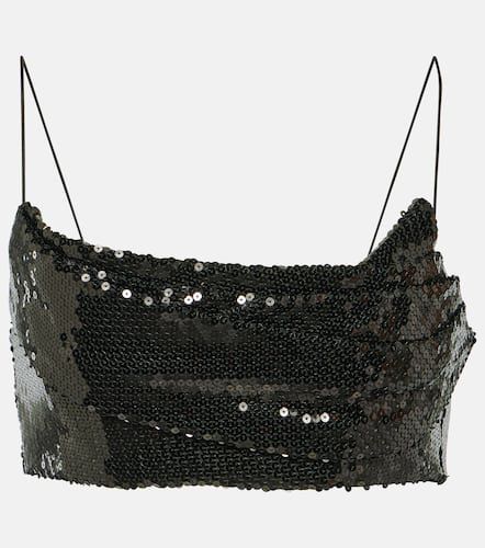 Alex Perry Sequined crop top - Alex Perry - Modalova