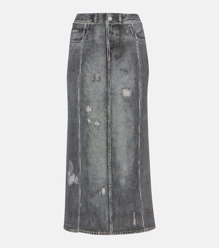 Acne Studios Gonna midi di jeans - Acne Studios - Modalova