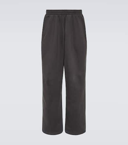 Pantalones deportivos de felpa de algodón - Balenciaga - Modalova