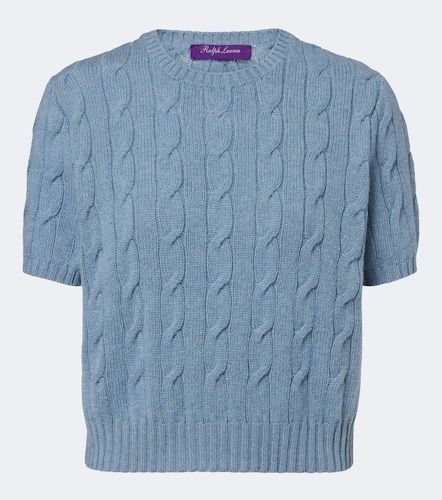 Pullover in cashmere a trecce - Ralph Lauren Collection - Modalova
