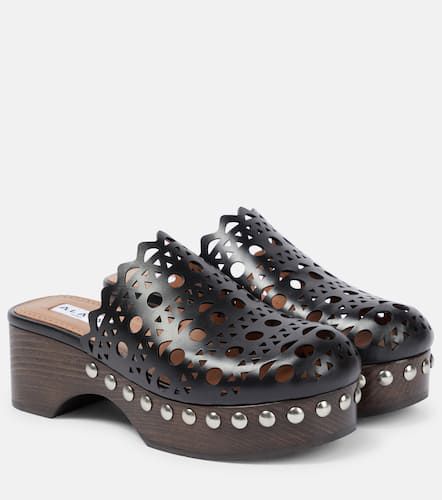 Alaïa Clogs aus Leder - Alaia - Modalova