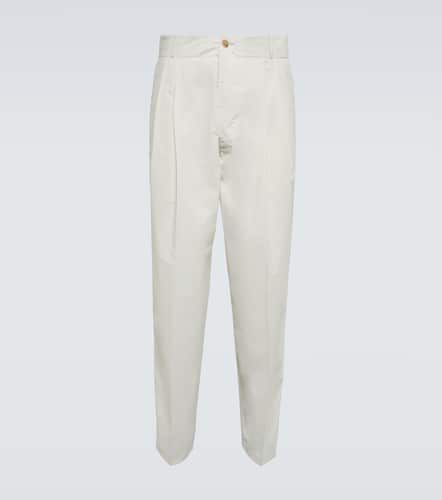 Tod's Straight cotton-blend pants - Tod's - Modalova