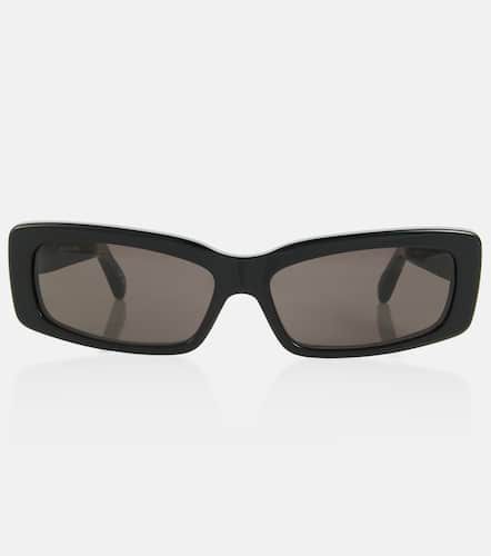 Oversized rectangular sunglasses - Balenciaga - Modalova