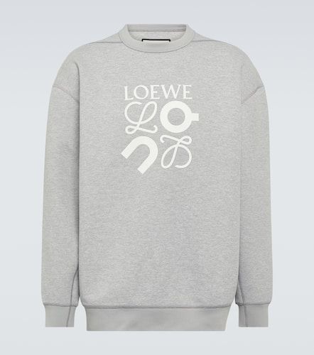 Loewe On - Felpa in jersey con logo - Loewe - Modalova