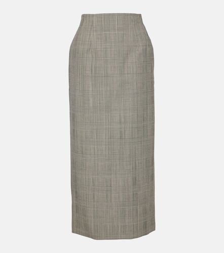 Prince of Wales check midi skirt - Wardrobe.NYC - Modalova