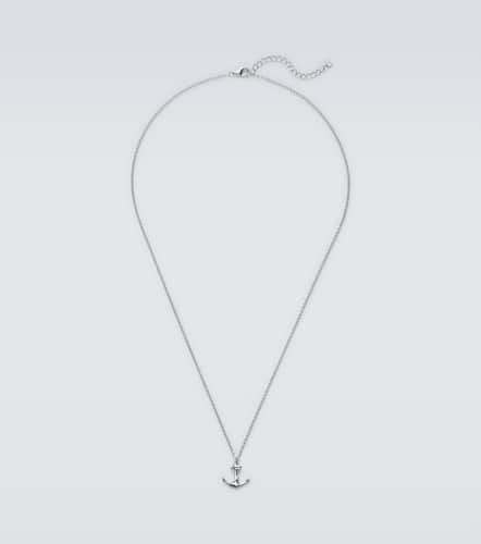 Anchor Lock Small sterling chain necklace - Mateo - Modalova
