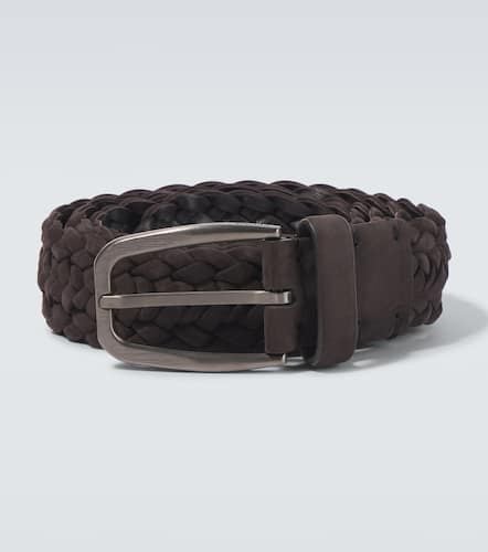 Zegna Braided leather belt - Zegna - Modalova