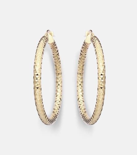 Orecchini a cerchio Bold Sparkle Medium in 14kt - Stone and Strand - Modalova