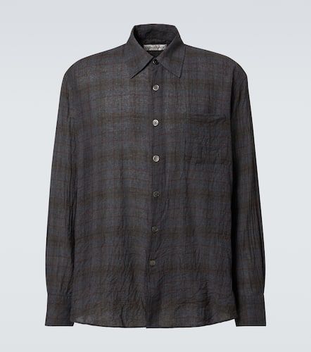 Camisa Above en mezcla de algodón a cuadros - Our Legacy - Modalova