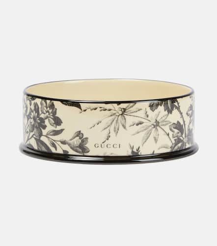 Gucci Herbarium porcelain dog bowl - Gucci - Modalova