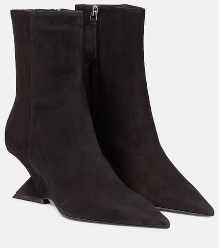 Cheope suede leather ankle boots 60mm - The Attico - Modalova
