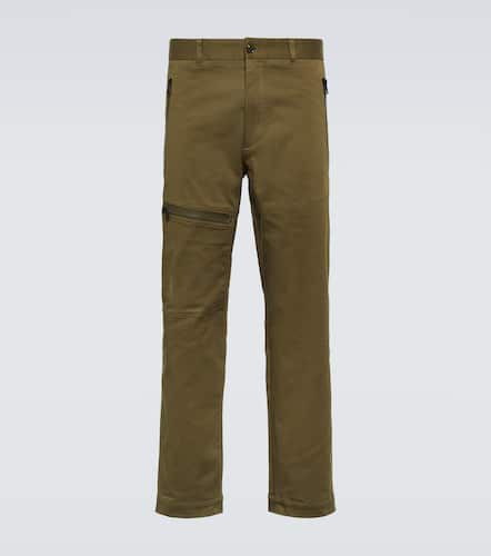 Pantalones en gabardina de algodón - Moncler - Modalova