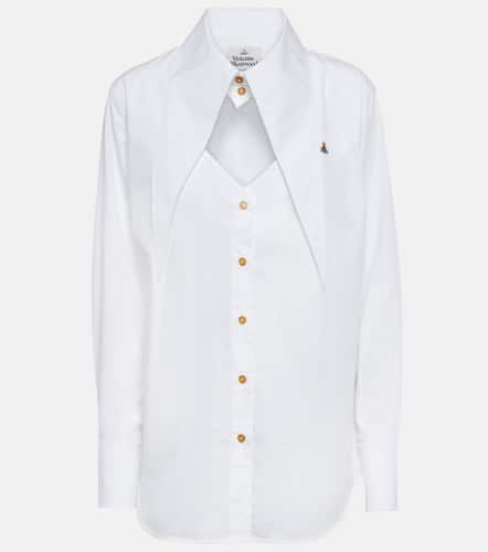 Cut-out cotton shirt - Vivienne Westwood - Modalova