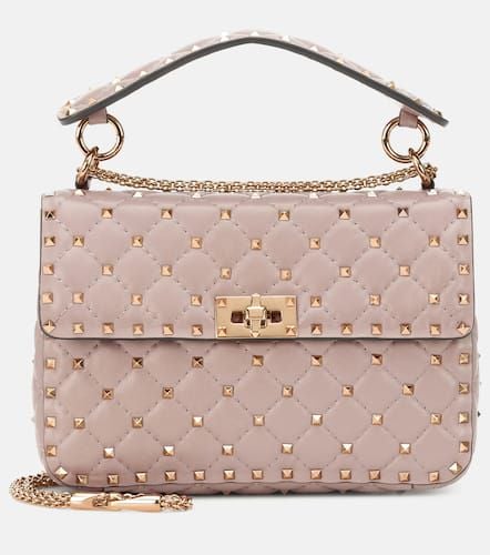 Rockstud Spike Medium leather shoulder bag - Valentino Garavani - Modalova