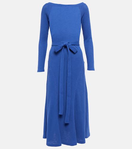 Belted cotton midi dress - Polo Ralph Lauren - Modalova