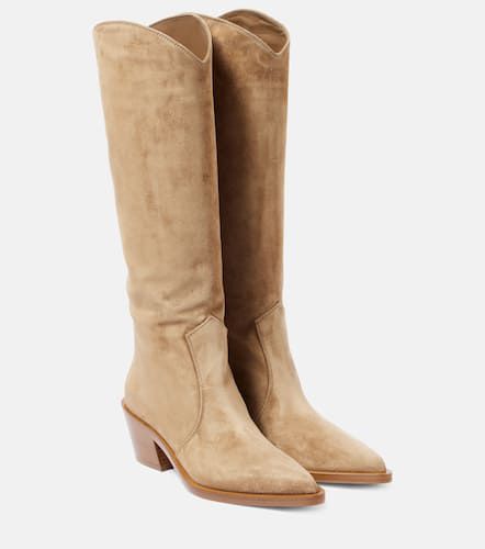 Botas Western 45 de ante - Gianvito Rossi - Modalova