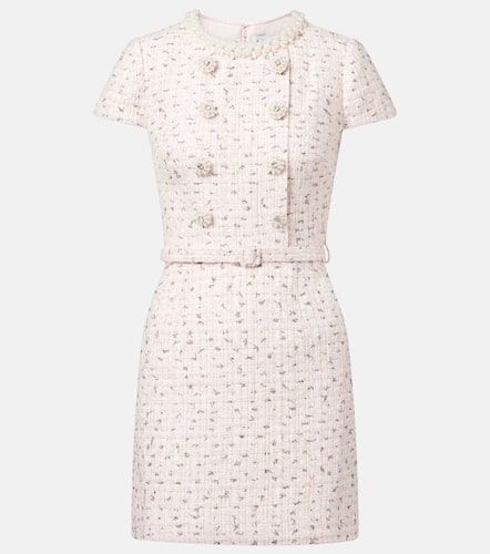 Embellished boucle minidress - Self-Portrait - Modalova