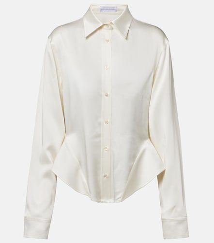 Camicia peplum in satin - Stella McCartney - Modalova
