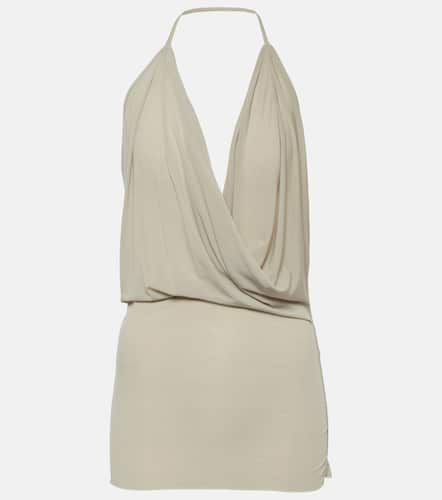 Draped cupro-blend tank top - Rick Owens - Modalova