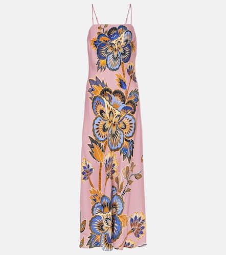 Farm Rio Floral satin slip dress - Farm Rio - Modalova