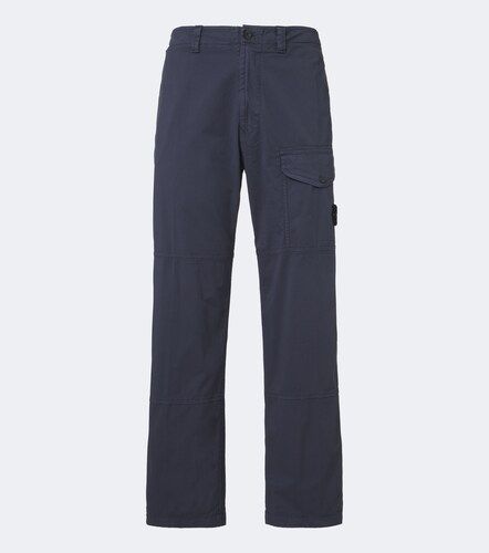 Compass badge cotton-blend cargo pants - Stone Island - Modalova