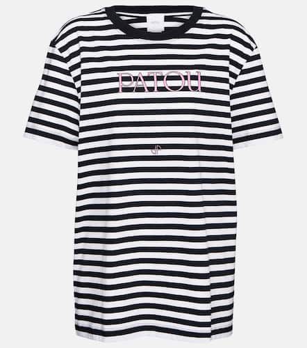 Patou Striped cotton T-shirt - Patou - Modalova