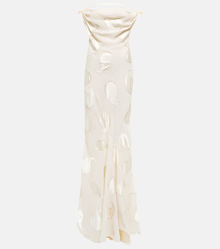 La Robe Draggiu appliquÃ©d cotton gown - Jacquemus - Modalova