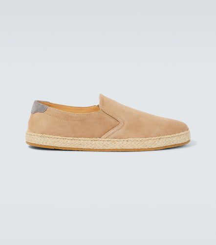 Espadrillas in suede - Brunello Cucinelli - Modalova